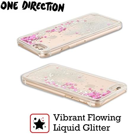 Official One Direction 1D Group 2 Group Photo Liquid Glitter Case For Samsung Galaxy S6