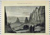 1880 GREEK FRONTIER ROCKS CONVENTS METEORA THESSALY