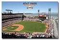 San Francisco Giants (AT&T Park) Sports Poster Print - 24" X 36"