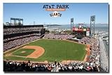 San Francisco Giants (AT&T Park) Sports Poster Print - 24 X 36