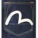 EVISU Jeans Genes Regular Rinse Mens Premium Relaxed Loose Fit Dark Wash Denim Pants Jeans EVISU Jeans Genes Regular Rinse Mens Premium Relaxed Loose Fit Dark Wash Denim Pants Jeans