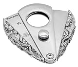 IMAGE OF Xikar 3D Mayan Stainless Steel Cigar Cutter