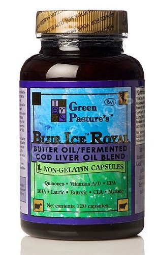 Ergomax - Royal Butter Oil/Fermented Cod Liver Oil Blend - 120 capsules