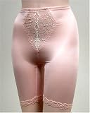 Venus SHEER SHELL PINK CORSET LONG LEG SHAPER #1967 S