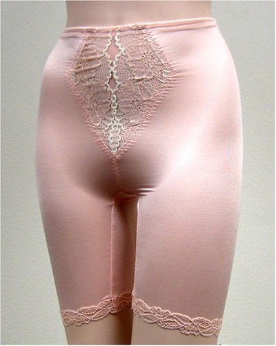 Venus SHEER SHELL PINK CORSET LONG LEG SHAPER #1967 S