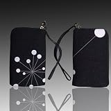 5185whGqXnL. SL160  sw mobile shop Handy Tasche RV Etui Hülle in schwarz   Design Points f. Nokia 701 / Nokia E6 00 / Nokia Lumia 800 / Samsung Wave Y / Samsung Galaxy Gio S5660 / Samsung Galaxy Y Pro B5510 / Samsung Omnia W / HTC Rhyme / HTC Explorer
