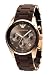 Emporio Armani Ladies AR5891 Sport Rose Gold Ion-Plating Brown Chronograph Dial Watch