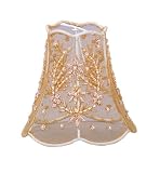 Crystorama Lighting Group 1SH-GOLD Gold Mini Shades Beaded Mini Shade