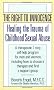 The Right to Innocence: Healing the Trauma of Childhood Sexual Abuse