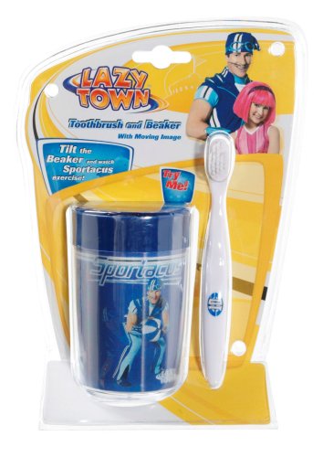 LazyTown Toothbrush & Beaker