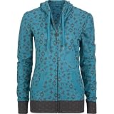 FOX Femmebot Womens Hoodie - Teal Blue