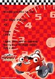 Roary The Racing Car Invitations with Envelopes- Pack of 20