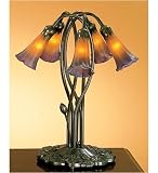 Meyda Tiffany Five Light Lily Table Lamp - MEY-14962