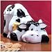 Porcelain Cow Cookie Jar