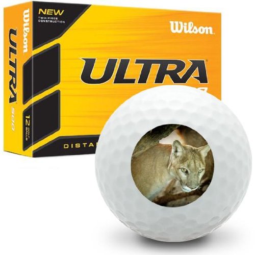 Cougar Wilson Ultra 500 Novelty Golf Ball David P. Colemes
