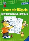 Maxi Maus - Lernen mit R&auml;tseln - 3./4 - Klasse - Rechtschreibung, Rechnen - (Lernmaterialien) - 