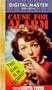 Cause for Alarm [VHS]