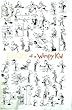 (22x34) Diary of a Wimpy Kid (Doodles) Art Poster Print