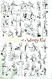 Wimpy Kid - Doodles Wall Poster Print, 22x34 Poster Print, 22x34 Poster Print, 22x34