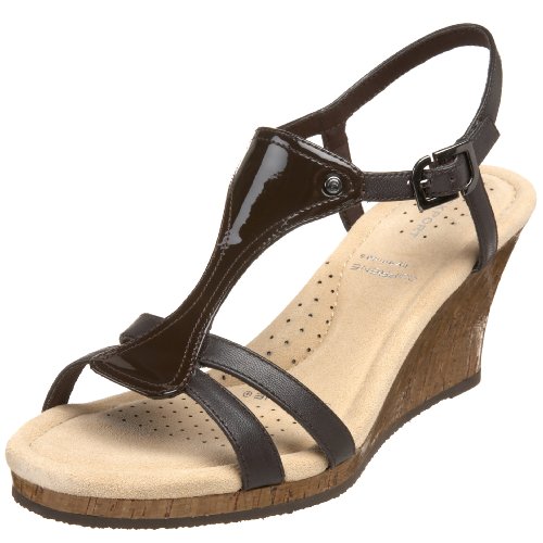 Rockport Women's Emily T-Strap Wedge Sandal