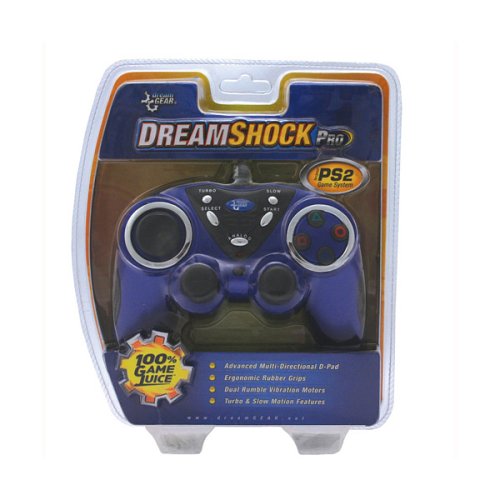 Sony Dreamshock Pro Controller - Clear Blue