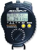 ACCUSPLIT AL625M8D Alliance Stopwatch with 8 Memory and Countdown features
