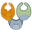 I Play Boys&rsquo; Animal Bib&ndash;3-pk.&ndash;3-12 Months