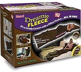 In Demand Marketing DFE-MC6 As Seen On TV Dreamie Fleece Cocoon Blanket With Pillow Pouch & Carry Case