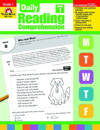 Daily Reading Comprehension, Grade 1
