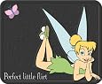 Tinker Bell "Perfect Little Flirt" Molded 14" x 17" Utility Mat