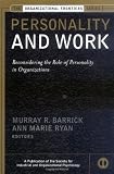 Personality and Work: Reconsidering the Role of Personality in Organizations