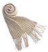 Handmade Lightweight Scarf - Oatmeal (100% Knitted by Hand) [Apparel]