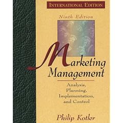 'Marketing Management: Analysis, Planning and Control (Prentice Hall International series in marketing)'
