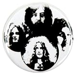 Led Zeppelin - Faces Button Magnet
