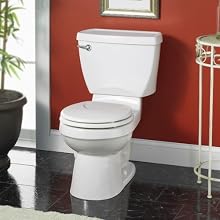 American Standard Champion Round Front Toilet Bowl with Bolt Caps