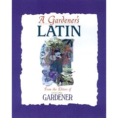 A Gardener's Latin