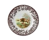 Spode Woodland American Wildlife 8-Inch Salad Plate, Bison