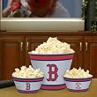 Boston Red Sox Memory Company Team Melamine 3-Piece Bowl Set MLB Baseball Fan Shop Sports Team Merchandise