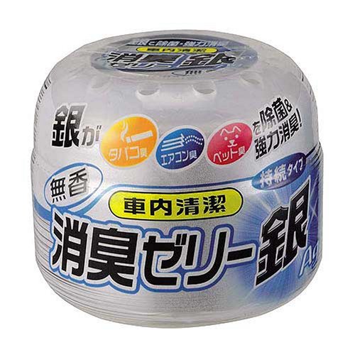 カーメイト(CARMATE) 消臭剤 車内清潔消臭ゼリー 銀 無香 D7