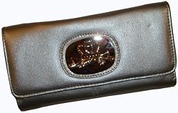 Women's Kathy Van Zeeland Wallet Apollo Clutch Light Grey