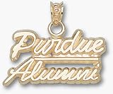 Purdue Boilermakers Script Purdue Alumni Pendant - 14KT Gold Jewelry