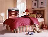 Belmont Full Size Headboard In Black Finish By Fashion Bed Group