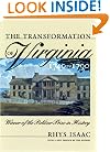 The Transformation of Virginia, 1740-1790