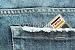 Wallmonkeys Peel and Stick Wall Decals - Credit Card and Jeans - Removable Graphic