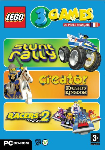 Lego 3 Games : Stunt Rally - Creator - Racers 2