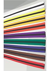 Uniform Belts - Solid Color With Black Striped