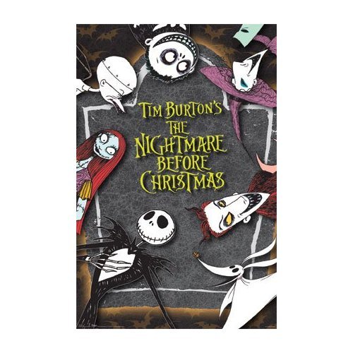 Nightmare Before Christmas Movie (Group) Poster Print - 24x36