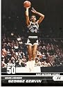 2007-08 (2008) Topps 50th Anniversary Limited Edition # 34 George Gervin / San Antonio Spurs / NBA Basketball Trading Cards in a Protective Screw Down Display Case