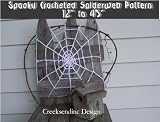 Spooky Crochet Spider Web Pattern