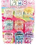 9 Colors Kids Hair Clips, 1
